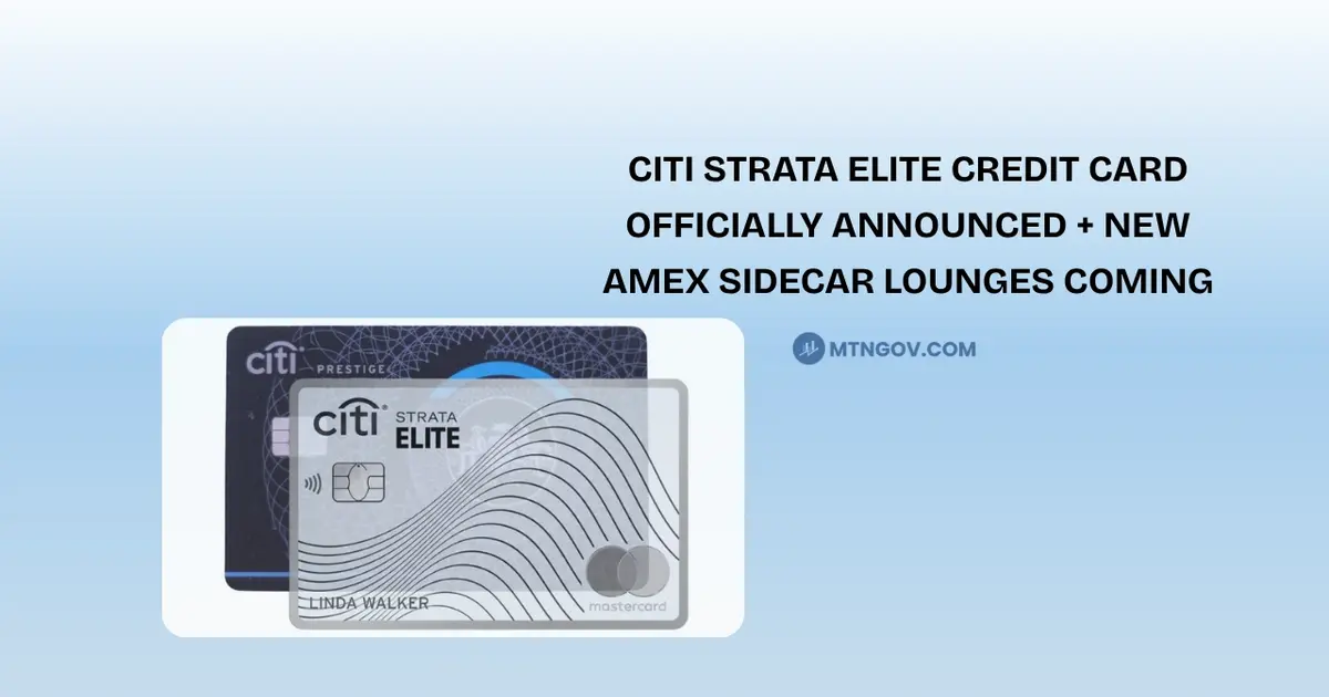 Citi Strata Elite Credit Card