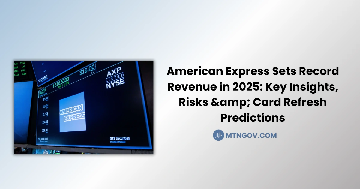 American Express Sets Record Revenue